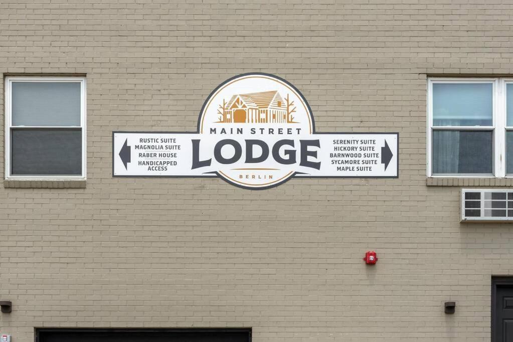 Hickory Suite - Main Street Lodge In ברלין מראה חיצוני תמונה
